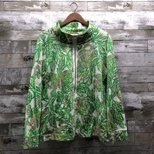 Lilly Pulitzer Half Zip Long Sleeve Pullover